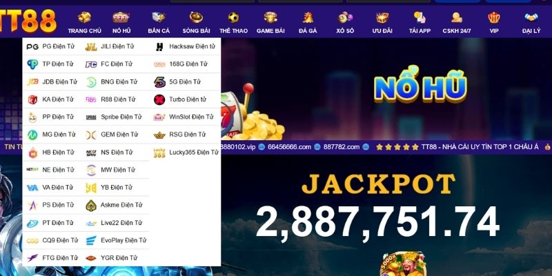 Giải thưởng Jackpot giá trị đang chờ đón bạn